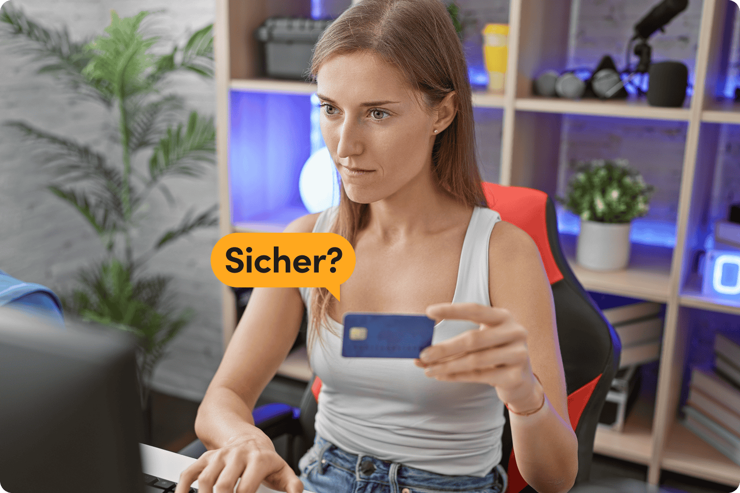 Ist das Verknüpfen meiner Kreditkarte mit meinem Gaming-Konto sicher?