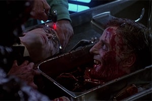 ReAnimator Zombie Film Zombie redet