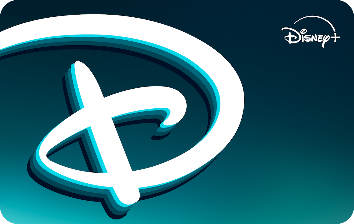 Disney+ Gutscheinkarte Logobild