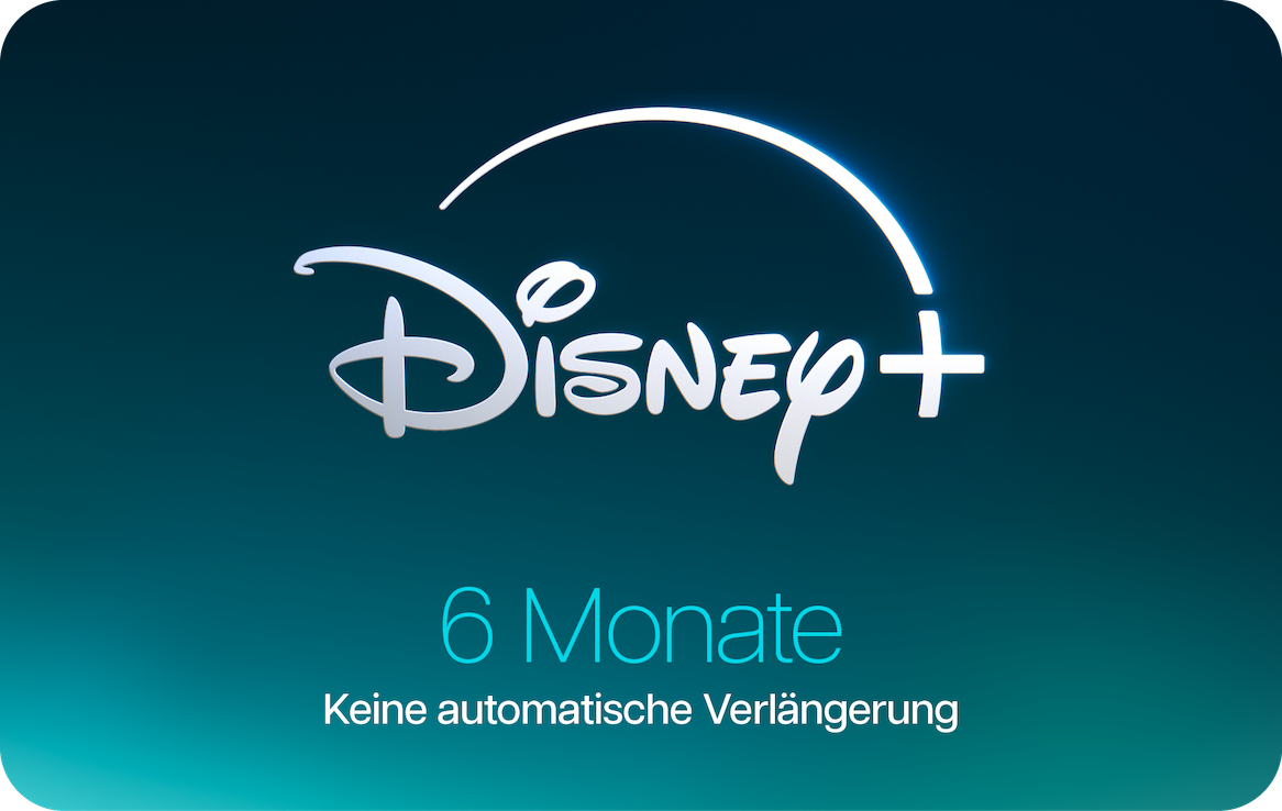 Disney+ 6 Monate 53.94